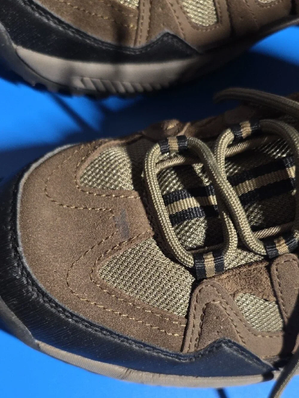 Men's Brown Suede Hiking Boots with Cushioned Support